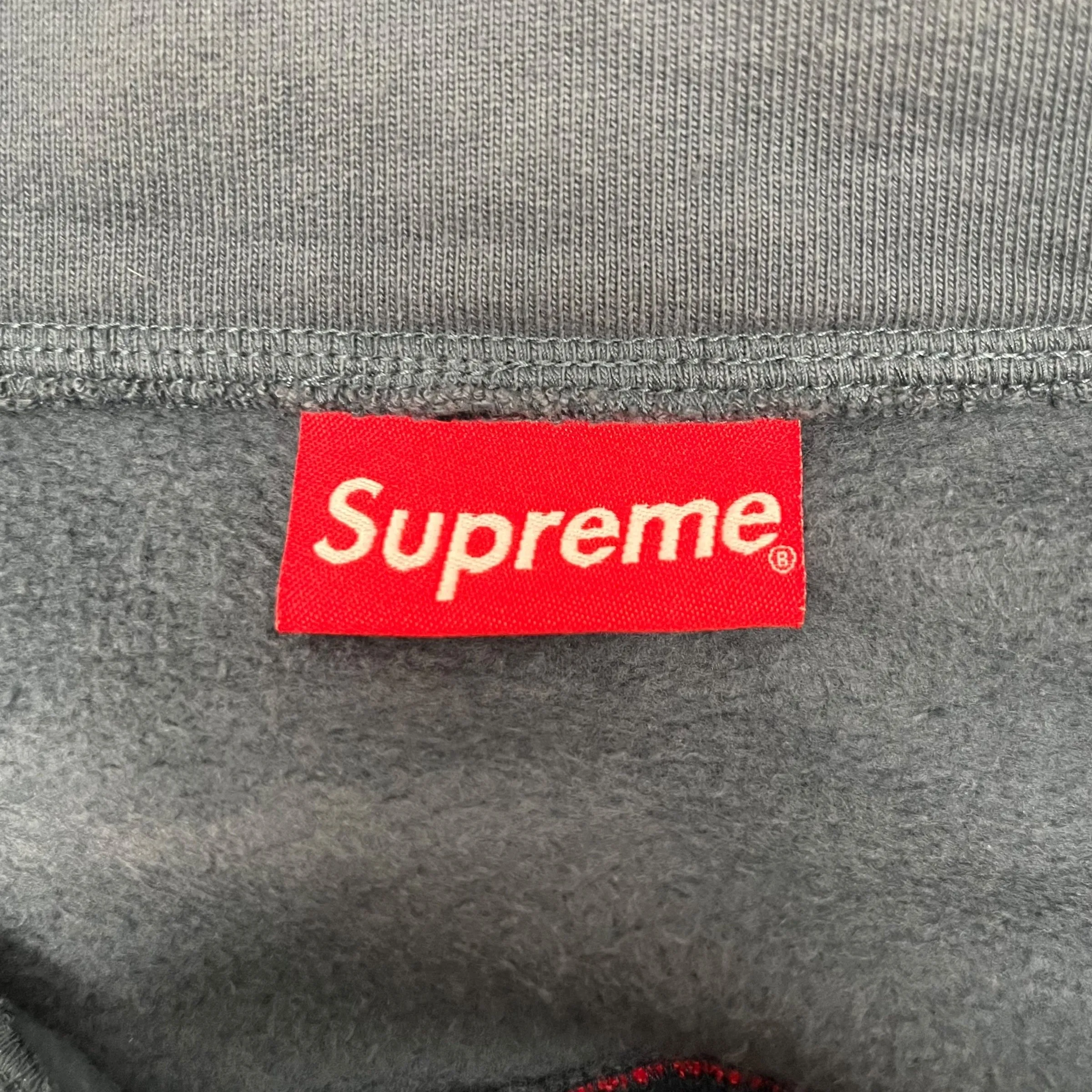 Supreme/Sweatshirt/L/Cotton/NVY/Speedway Quarter Zip