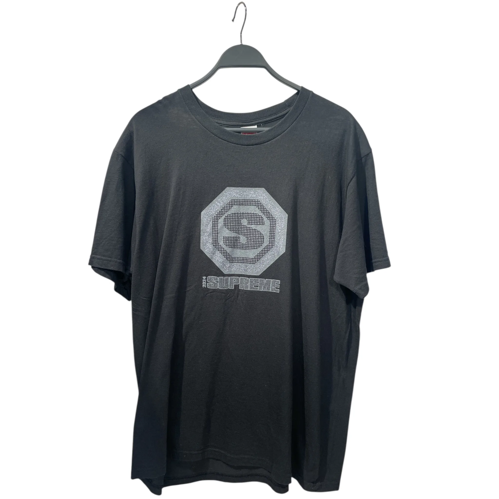 Supreme/T-Shirt/L/Cotton/BLK/forever outshine tee