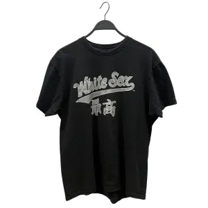 Supreme/T-Shirt/L/Cotton/BLK/white sox