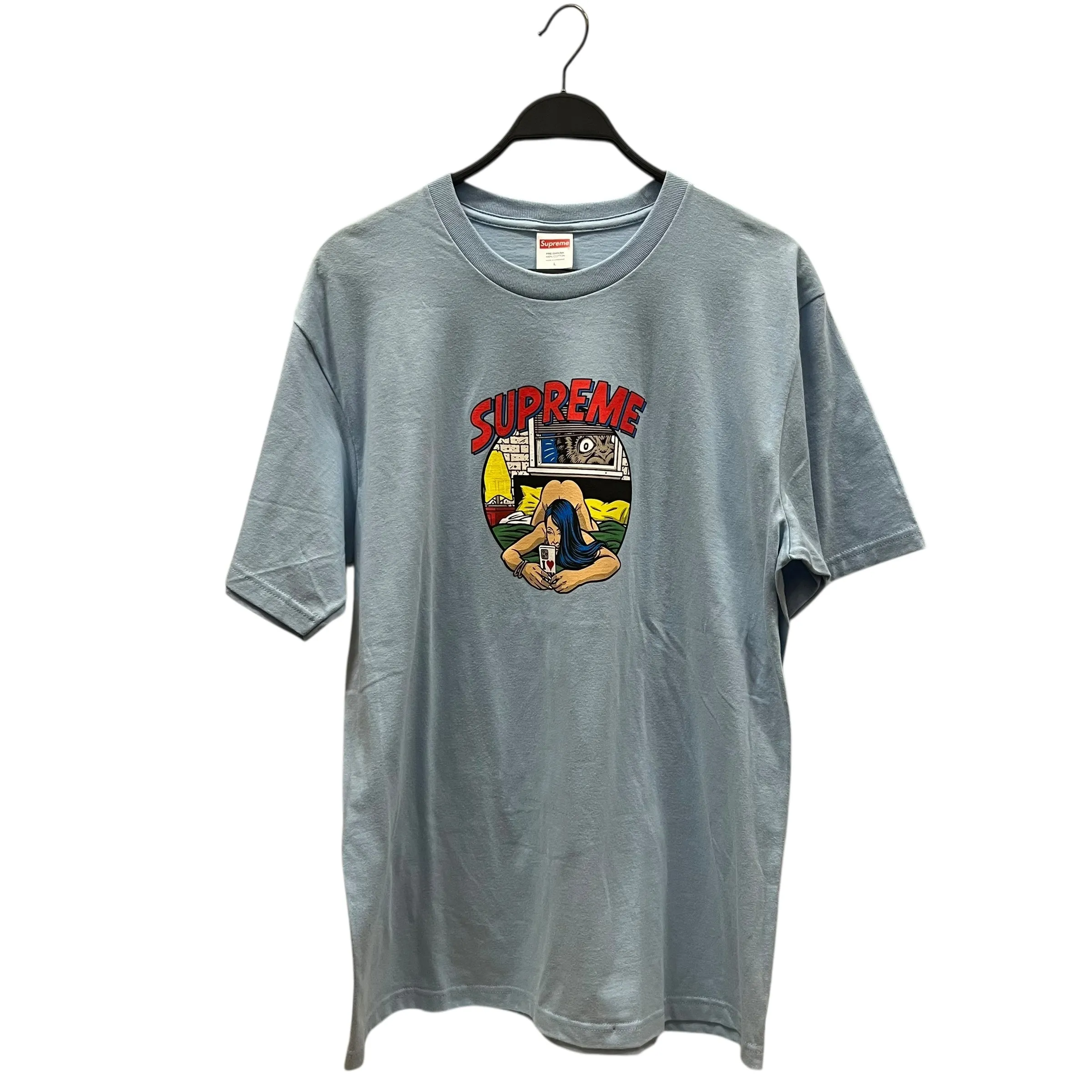 Supreme/T-Shirt/L/Cotton/BLU/bedroom tee