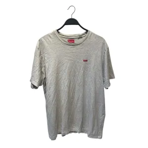 Supreme/T-Shirt/L/Cotton/GRY/SMALL BOX LOGO