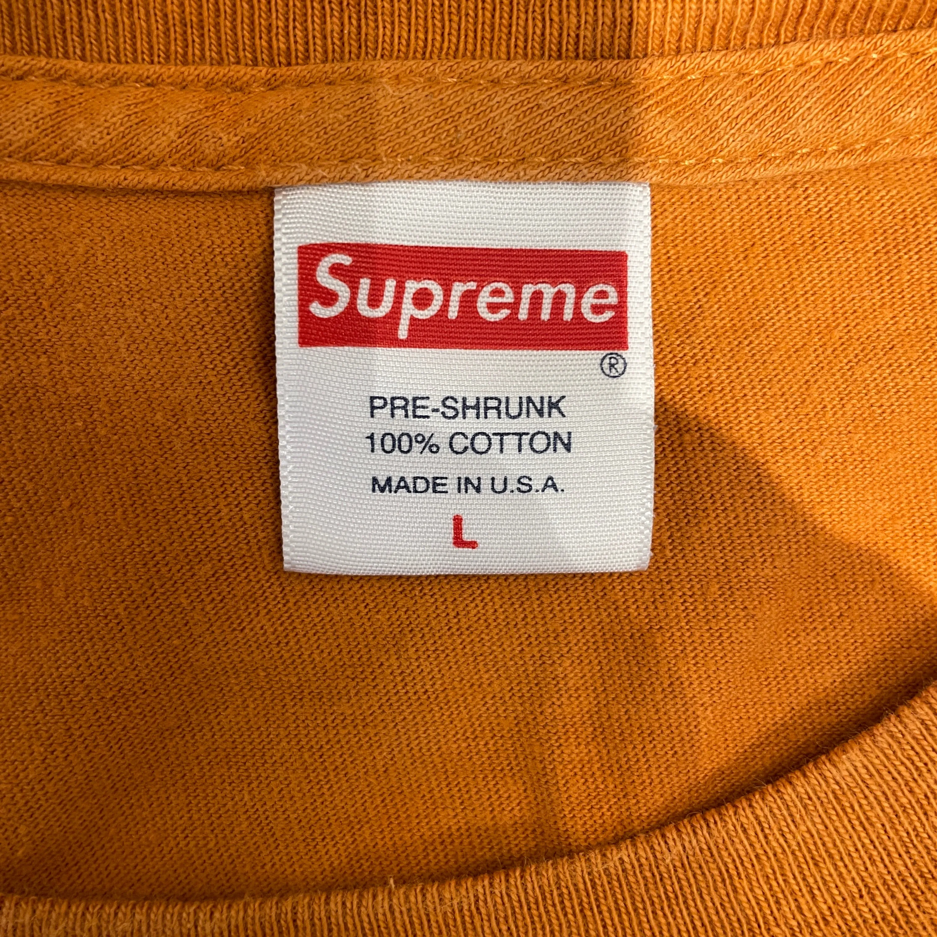 Supreme/T-Shirt/L/Cotton/ORN/Graphic/everything is shit