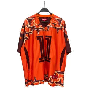 Supreme/T-Shirt/L/Polyester/ORN/Graphic/STARS FOOTBALL JERSEY