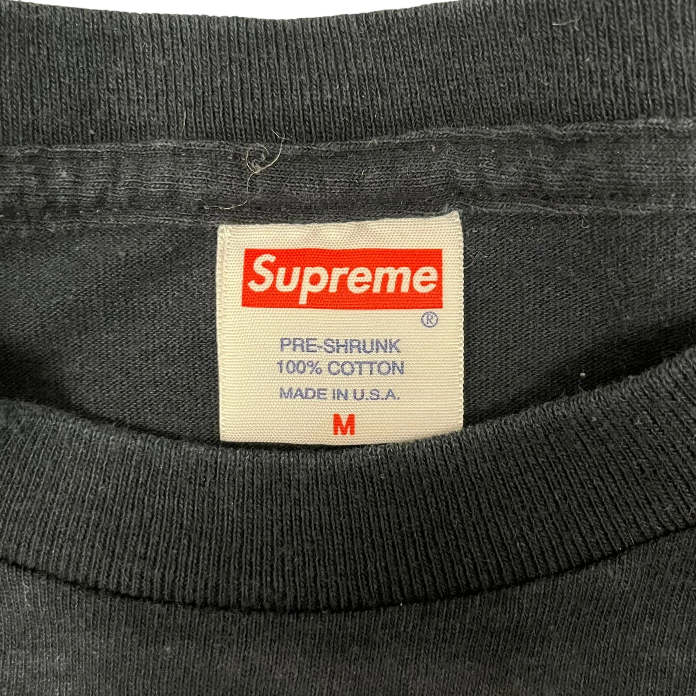 Supreme/T-Shirt/M/Cotton/BLK/2008 miles davis