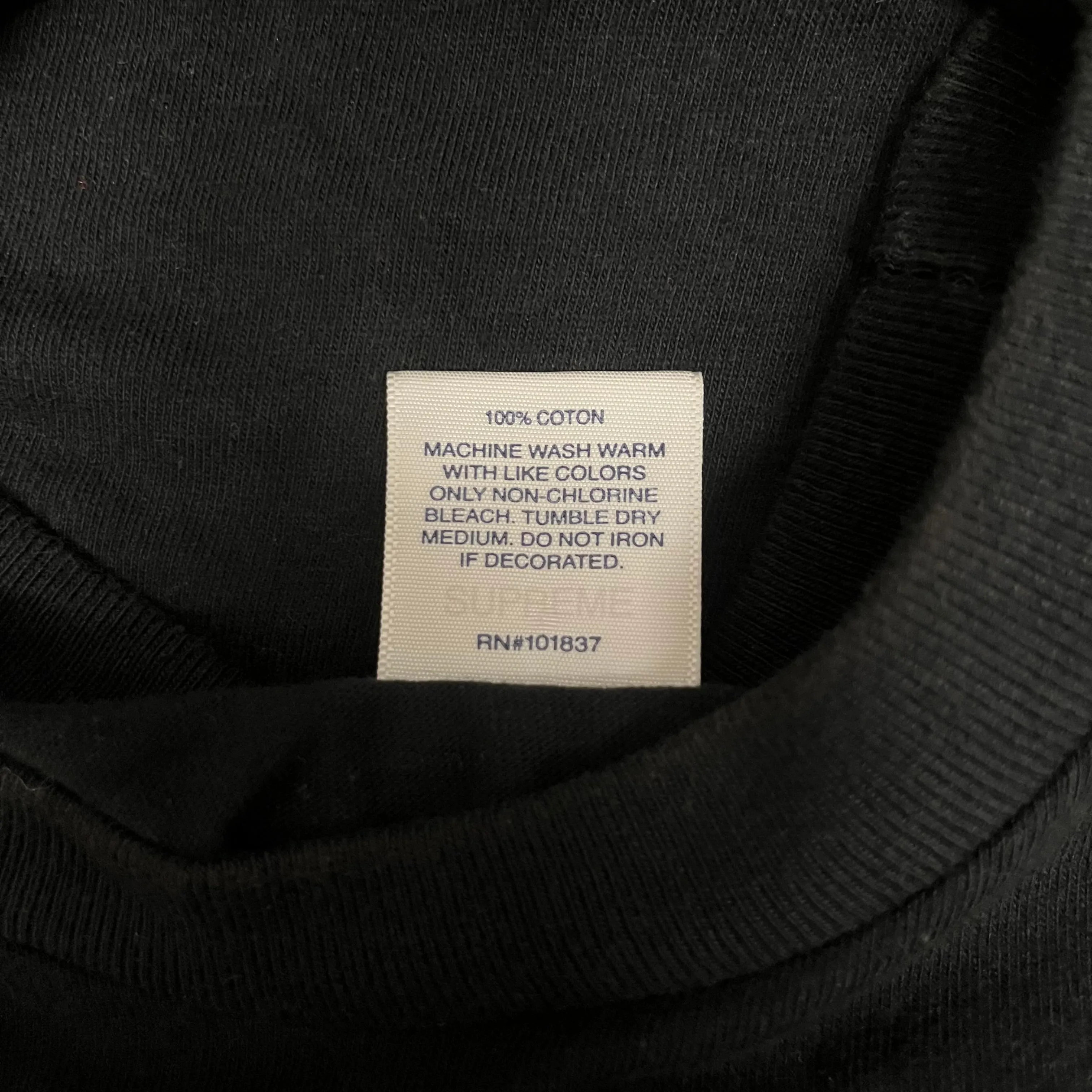 Supreme/T-Shirt/M/Cotton/BLK/Est 1994 New York Tee