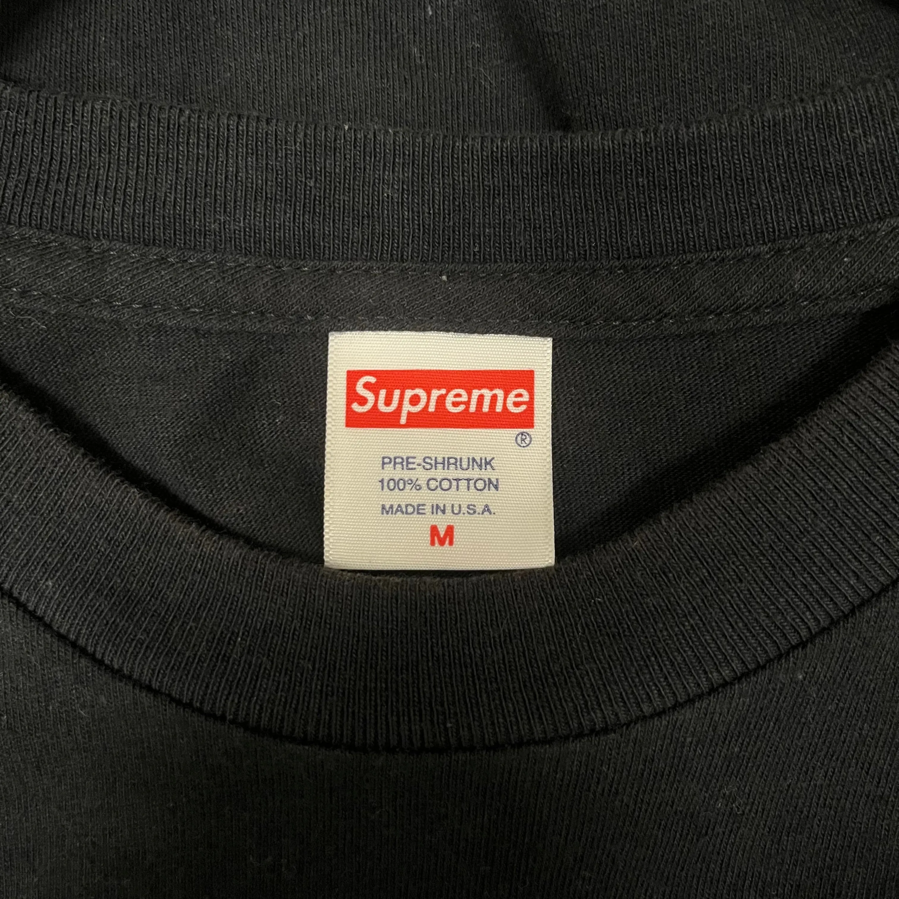Supreme/T-Shirt/M/Cotton/BLK/Est 1994 New York Tee