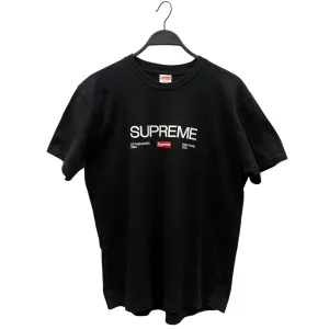Supreme/T-Shirt/M/Cotton/BLK/Est 1994 New York Tee