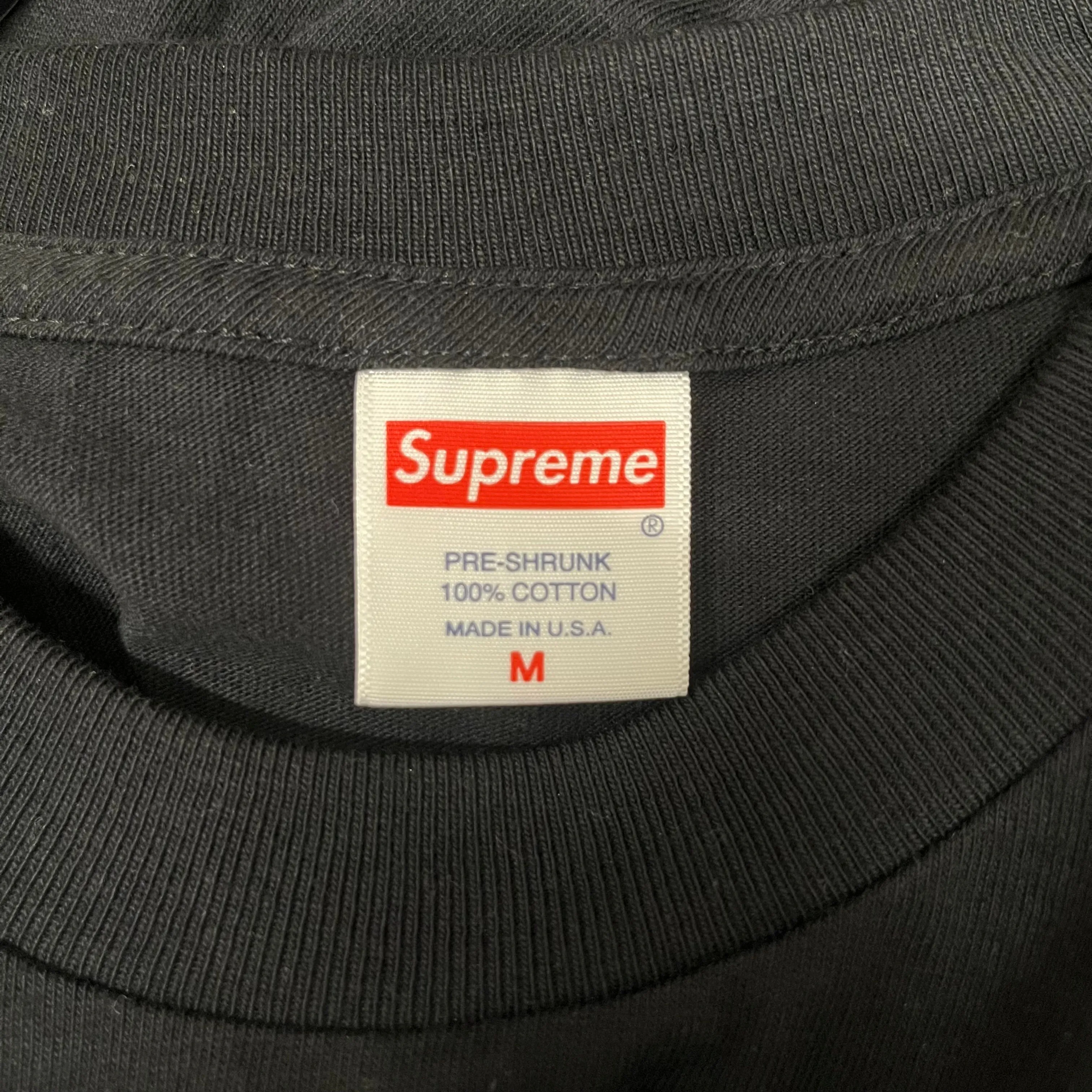 Supreme/T-Shirt/M/Cotton/BLK/Graphic/Prodigy of Mobb Deep