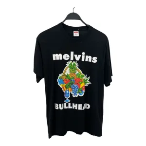 Supreme/T-Shirt/M/Cotton/BLK/MELVINS BULLHEAD