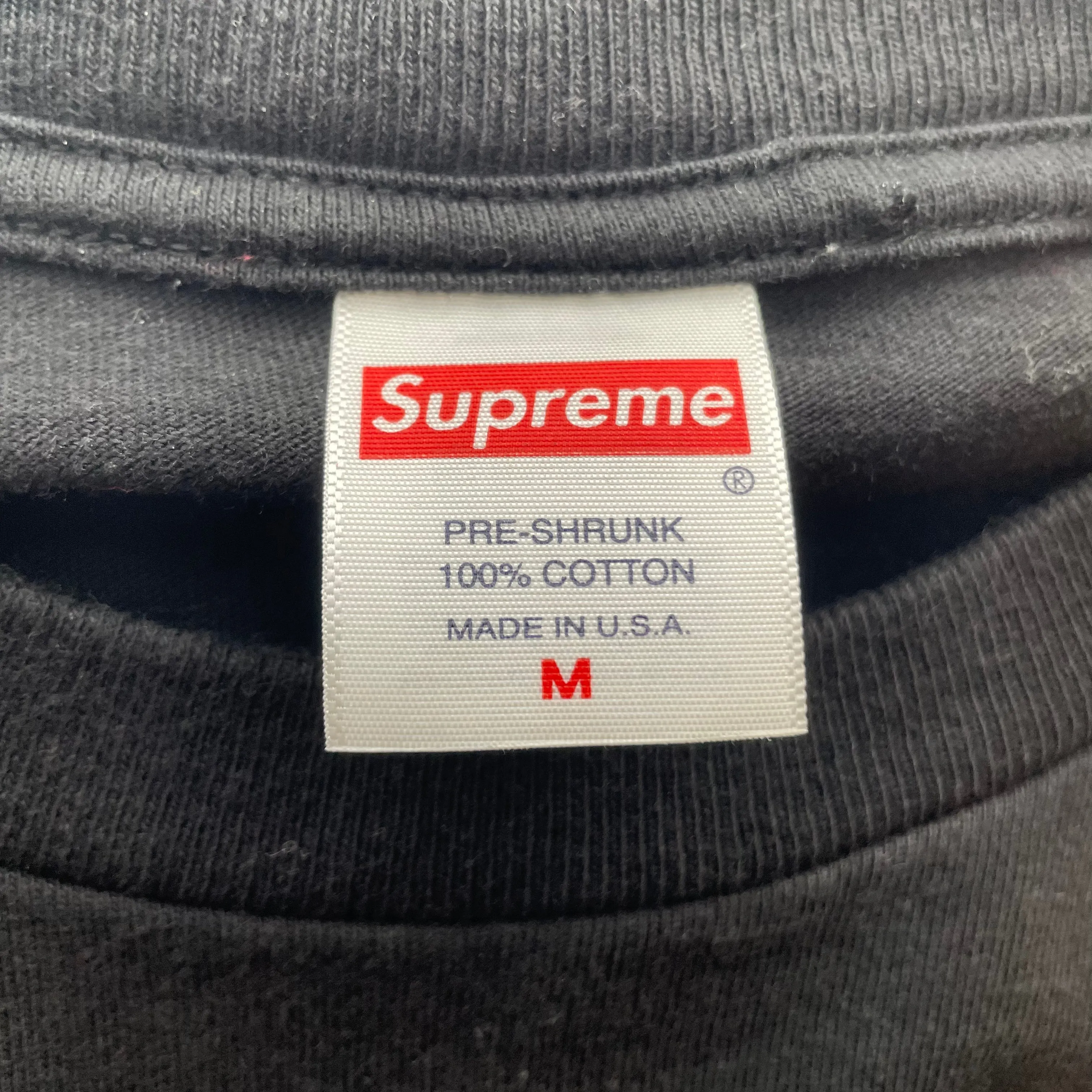 Supreme/T-Shirt/M/Cotton/BLK/MELVINS BULLHEAD