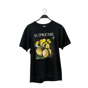Supreme/T-Shirt/M/Cotton/BLK/STILL LIFE TEE