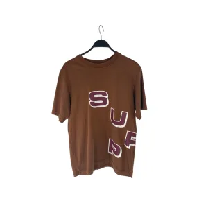 Supreme/T-Shirt/M/Cotton/BRW/DIAGONAL BRANDING