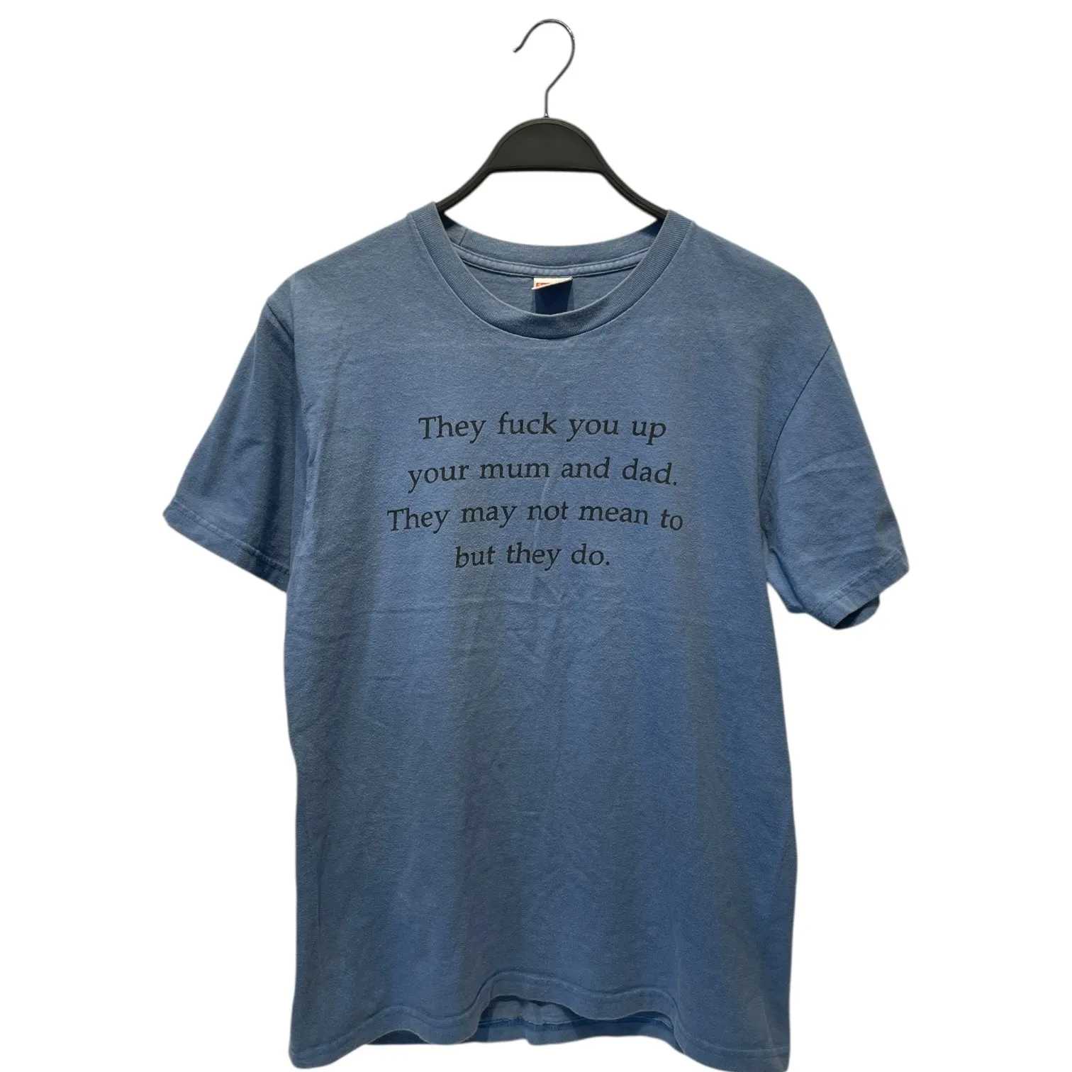 Supreme/T-Shirt/M/Cotton/IDG/Graphic/YOUR MOM AND DAD FUCK YOU UP