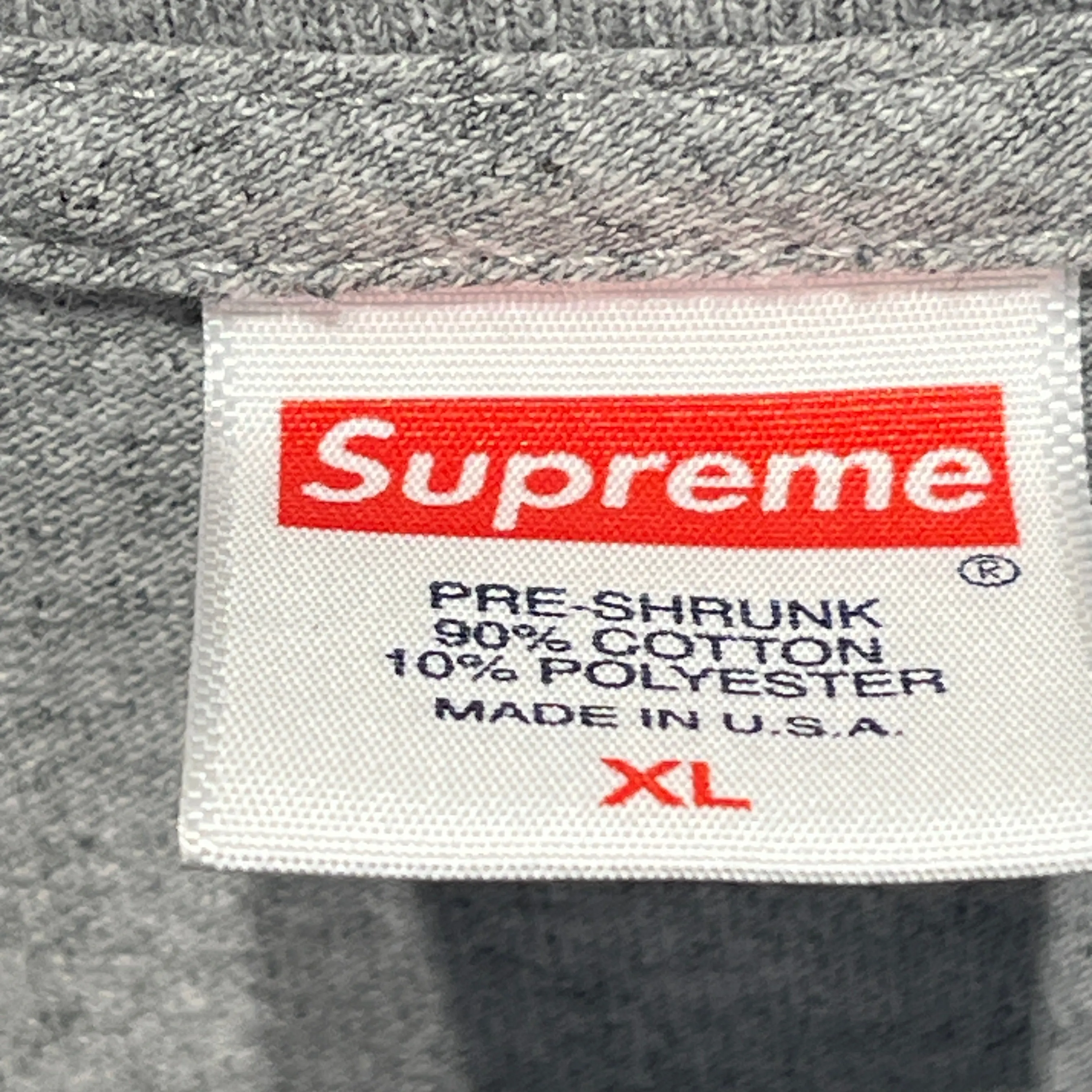 Supreme/T-Shirt/XL/Cotton/GRY/DIAMOND TEE