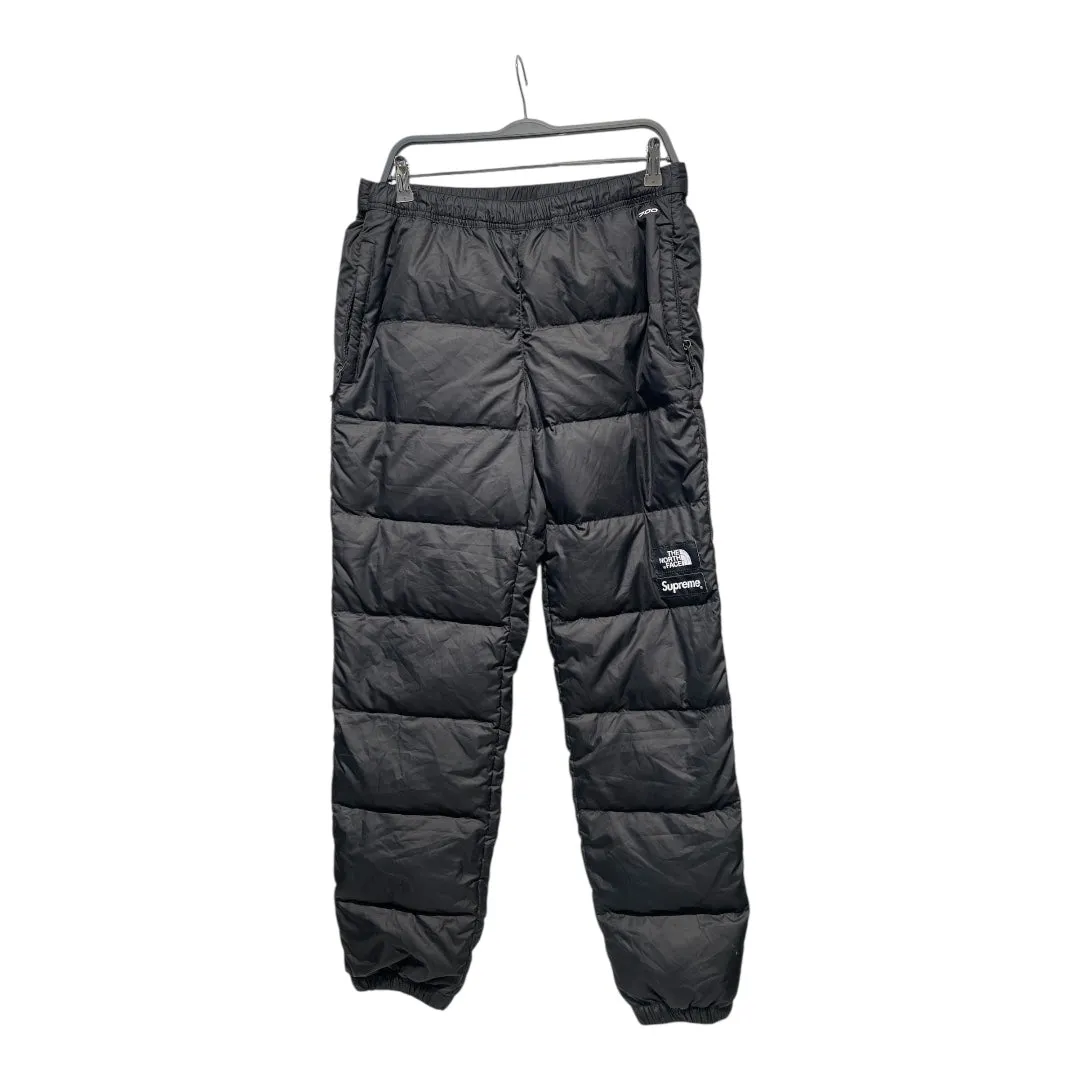 Supreme/THE NORTH FACE/Jumpsuits/M/Nylon/BLK/Joggers/puffer sweatpants